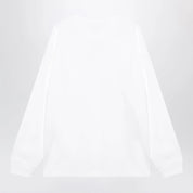 Polo Ralph Lauren White cotton Relaxed-Fit crewneck sweatshirt