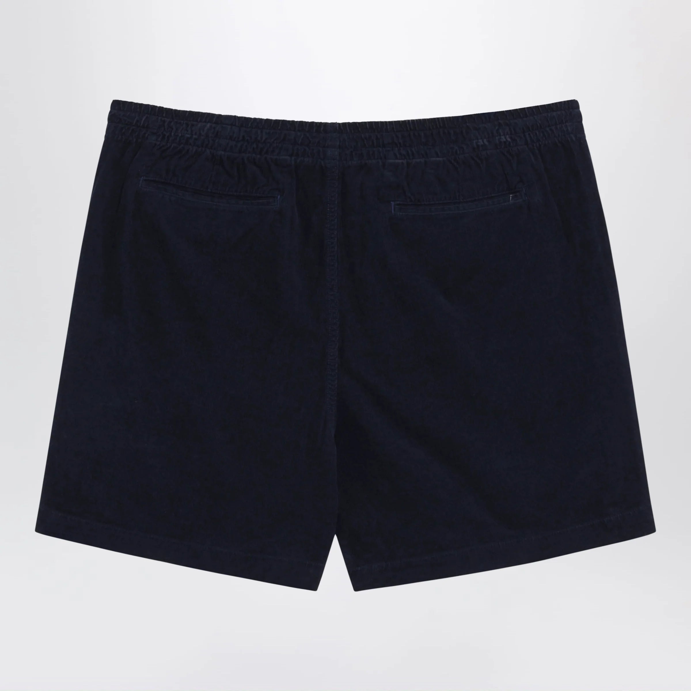 Polo Ralph Lauren Navy ribbed Classic-Fit shorts