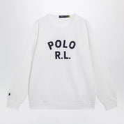 Polo Ralph Lauren White sweatshirt with logo embroidery