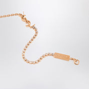 Bracelet à breloques Cassandre Saint Laurent en laiton doré