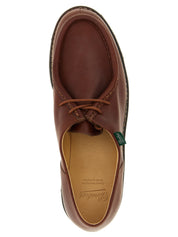 Paraboot Michael Derby Lace-ups — Brown Leather