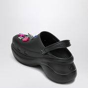 Balenciaga Crocs Jibbitz noires