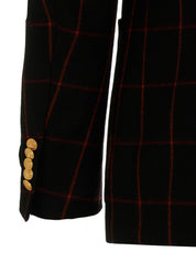 Gucci Double-breasted Check Blazer