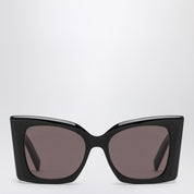 Lunettes de soleil oversize noires Saint Laurent SL M119 Blaze
