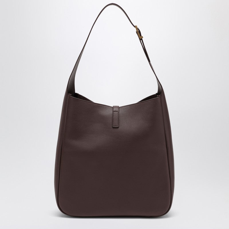 Saint Laurent Large Le 5 à 7 brown leather bag