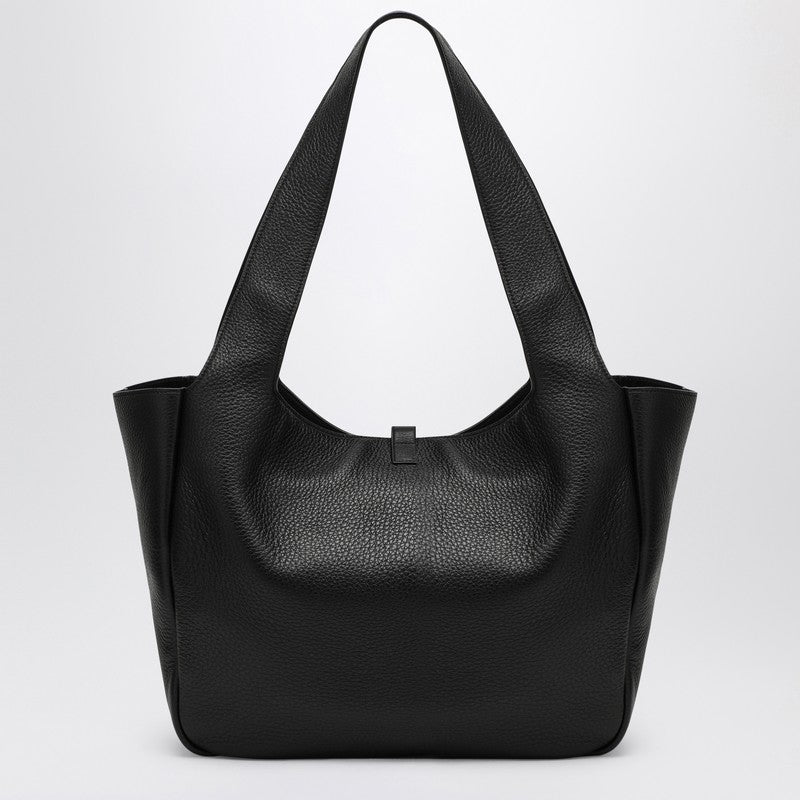 Saint Laurent Sac cabas Bea Le 5 À 7 en cuir noir