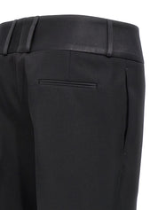Ferragamo Tuxedo Pants — Virgin Wool Trousers