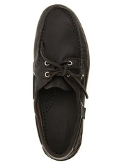Paraboot Barth Boat Shoe — Brown Moccasins for Men