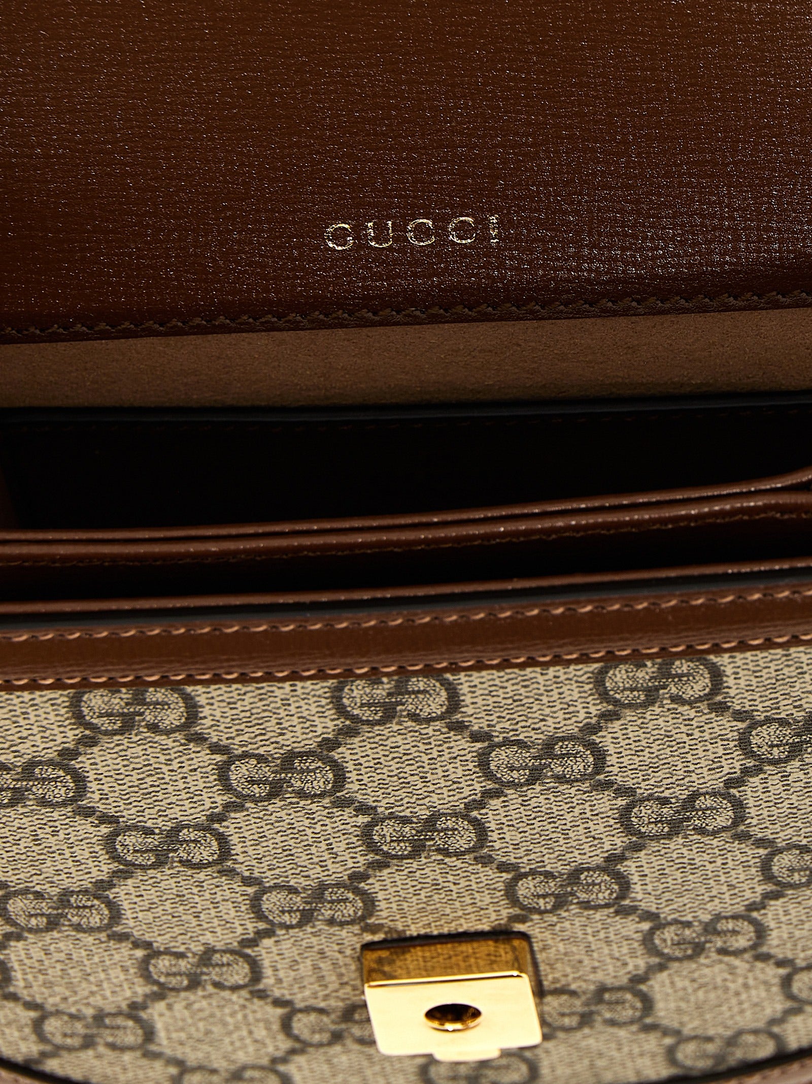 Gucci Horsebit 1955 Handbag — GG Supreme Brown, €1,590