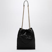 Bolso Saint Laurent Jamie 4.3 Pochon de piel de cordero negra