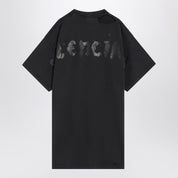 Balenciaga T-Shirt over Painted black in vintage jersey