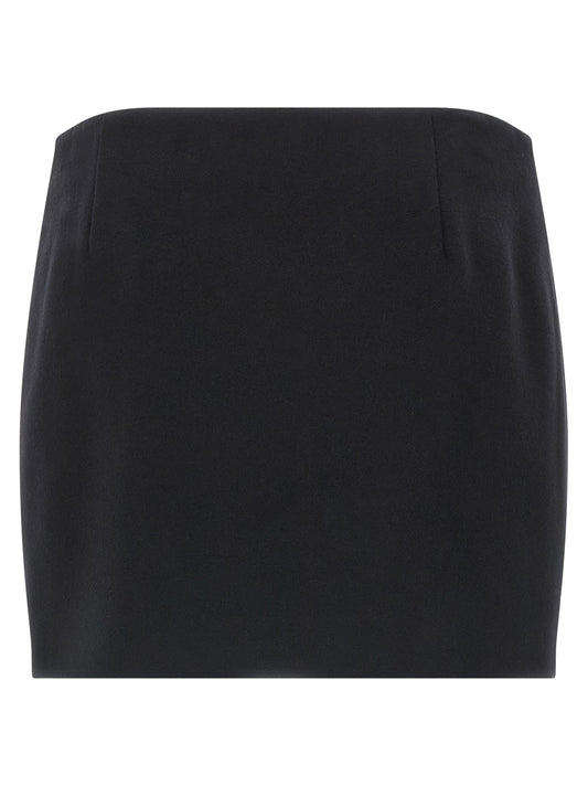 Ferragamo Cashmere Wool Skirt – Mini Skirt for Women