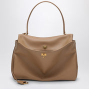 Balenciaga Smooth coffe milk calfskin Large Rodeo bag