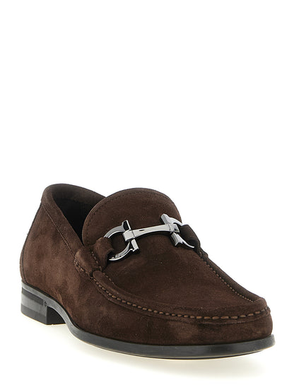 Ferragamo Grandioso 2 Moccasins for Men — Suede Loafers