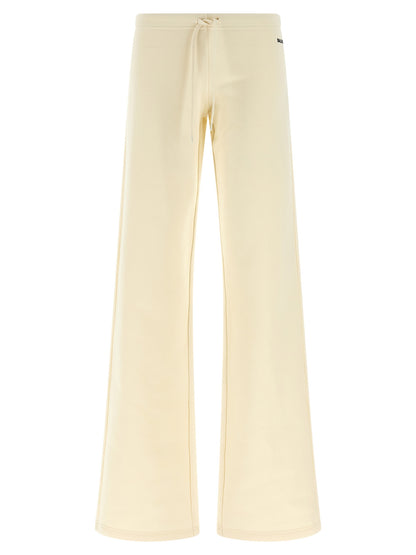 Balenciaga Back Joggers Trousers — White Women’s Fit