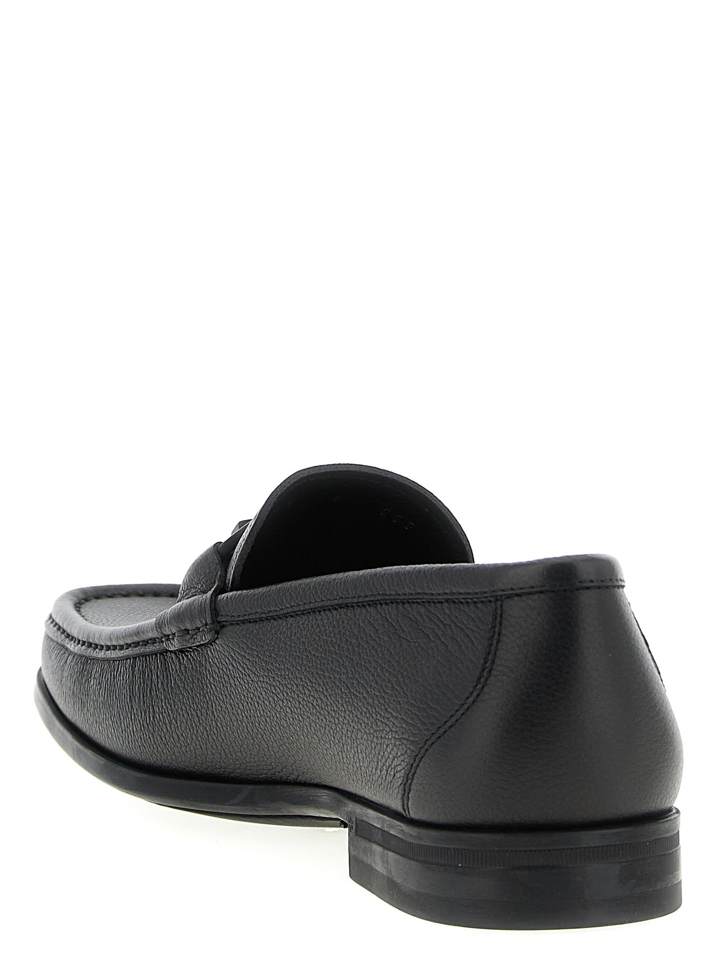 Ferragamo Grandioso 2 Moccasins for Men - Black