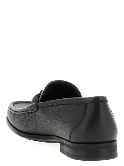 Ferragamo Grandioso 2 Moccasins for Men - Black
