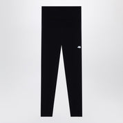 Balenciaga black activewear leggings in matt nylon blend