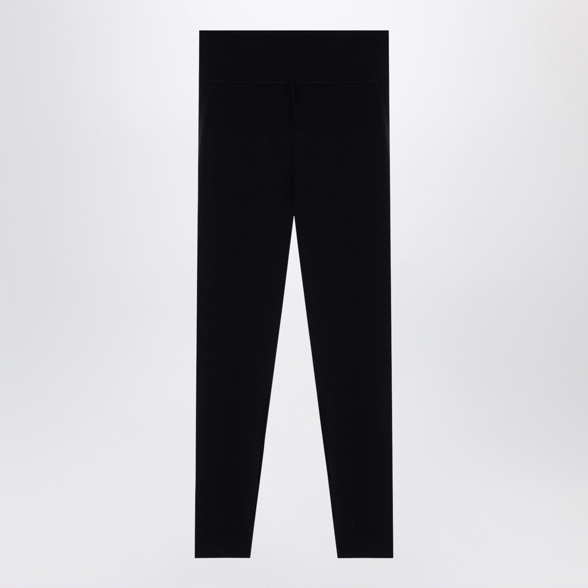 Balenciaga black activewear leggings in matt nylon blend