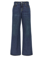 Alexander McQueen Denim Jeans — Women's Blue Jeans