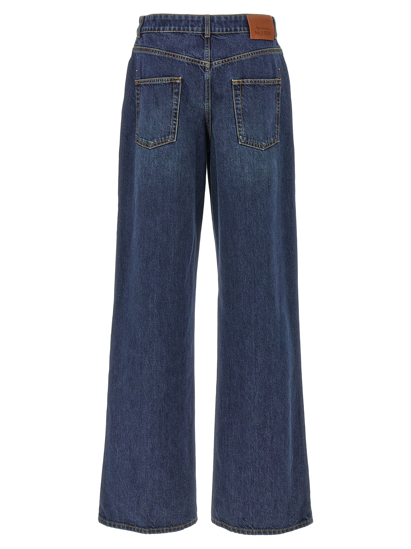 Alexander McQueen Denim Jeans — Women's Blue Jeans