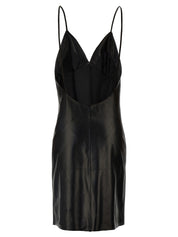 Saint Laurent Leather Slip Dress