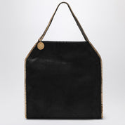Sac pliable Falabella noir Stella McCartney en daim hirsute