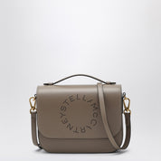 Stella McCartney Shoulder bag in eco-leather with moss logo