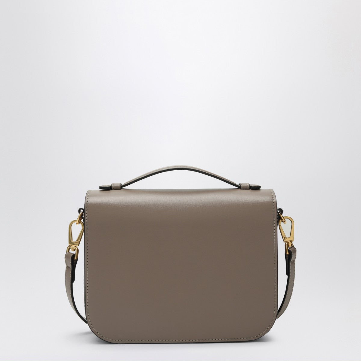 Stella McCartney Shoulder bag in eco-leather with moss logo
