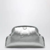 Stella McCartney Silver metallic padded Falabella clutch