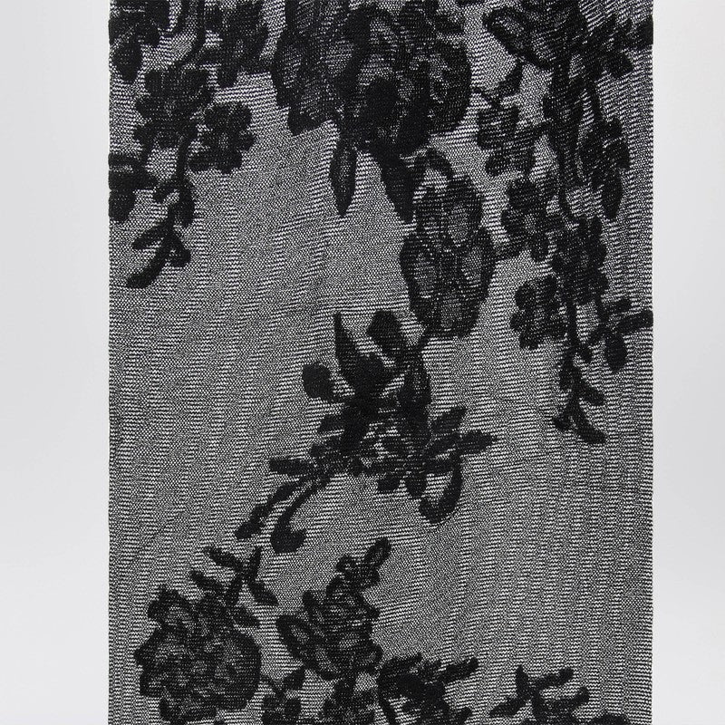 Valentino Garavani Black lace tights