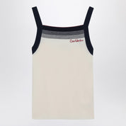 Top Valentino avec broderie Chez Valentino en laine