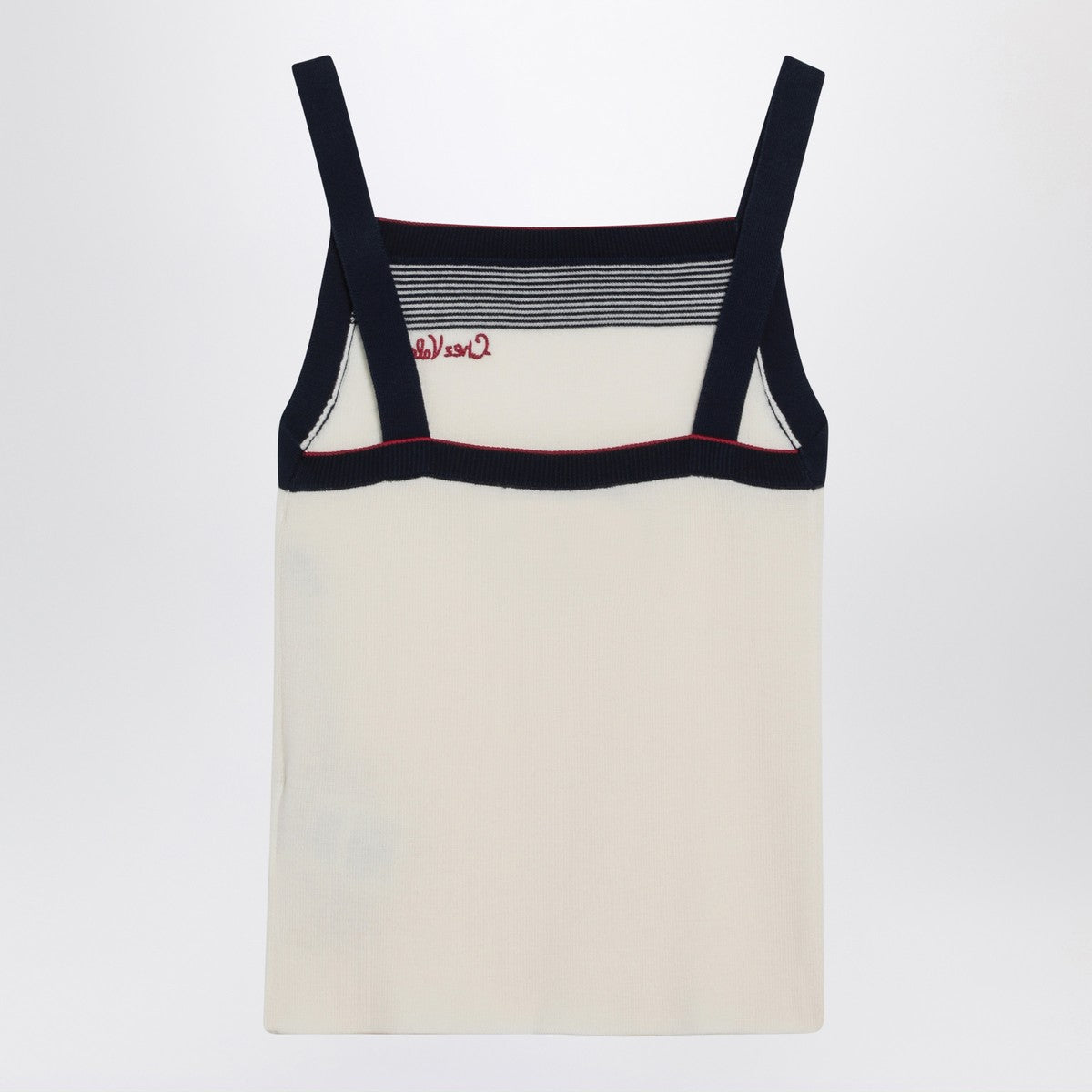 Top Valentino avec broderie Chez Valentino en laine