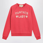 Valentino Light red Chez sweatshirt in cotton