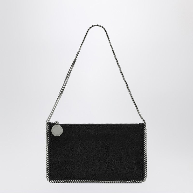 Stella McCartney Black Falabella Clutch Shoulder Bag
