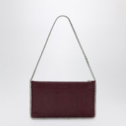 Stella McCartney Falabella Plum coloured clutch shoulder bag