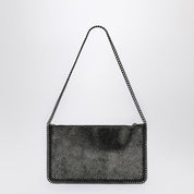Bolso de hombro tipo clutch Falabella Ruthenium metálico de Stella McCartney
