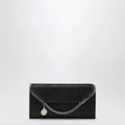 Stella McCartney Falabella black crossbody wallet