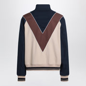 Valentino Zip-up sweatshirt with VLogo patch