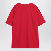 Valentino Red T-shirt with Le Chat de la Maison print