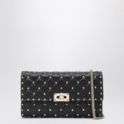 Valentino Garavani Rockstud Spike crossbody bag in black nappa