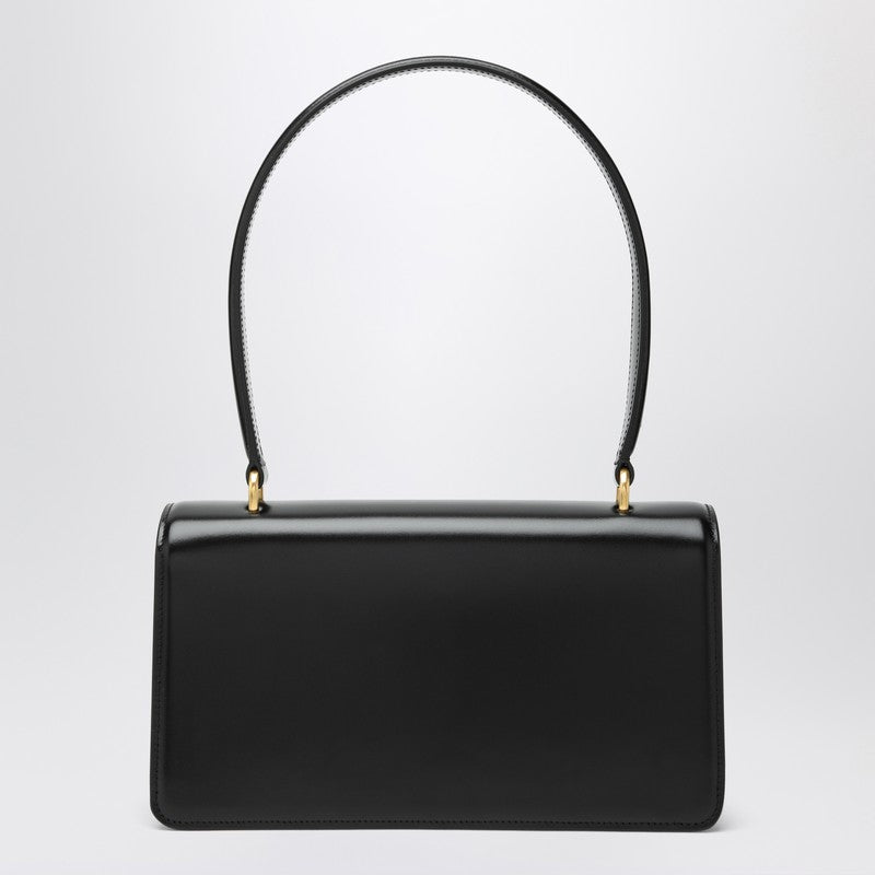 Valentino Garavani Vain bag in black glossy calfskin