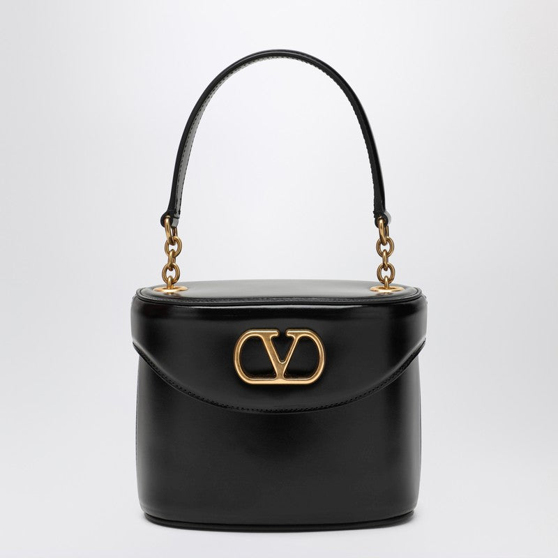 Valentino Garavani Black leather Vanity bag