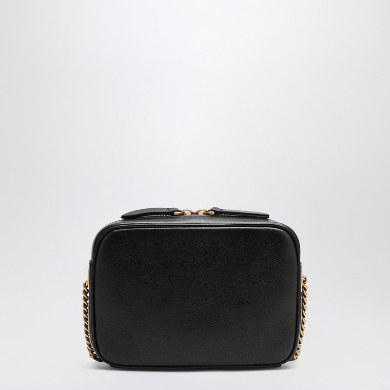 Valentino Garavani Viva Superstar chain belt bag black/spice