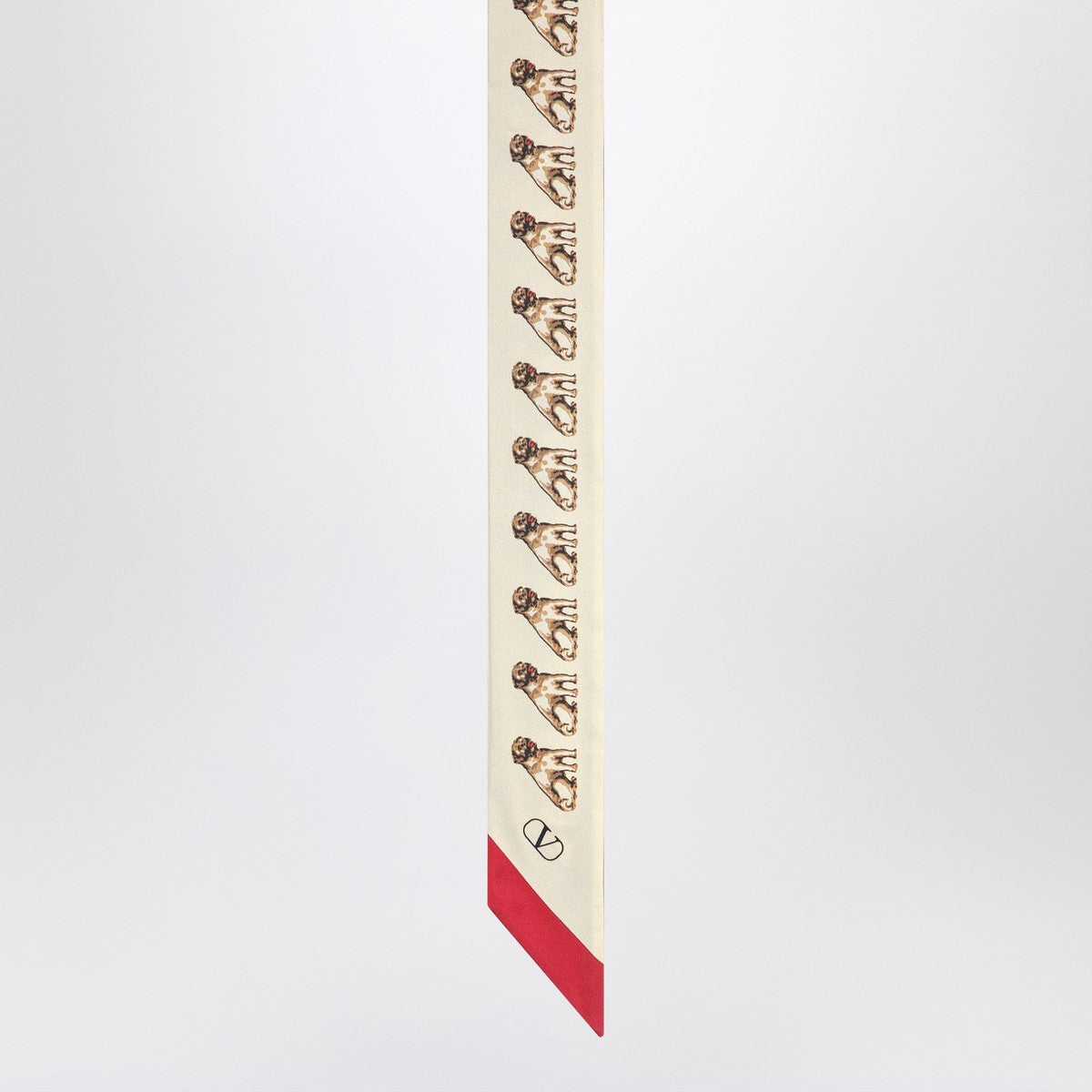 Valentino Garavani Petit Charles Bandeaux scarf in silk