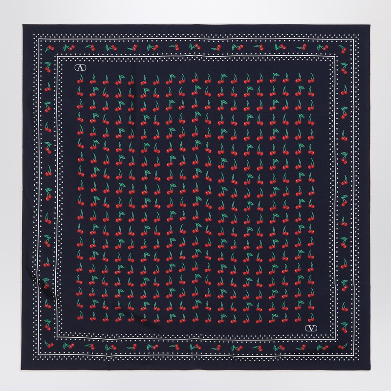 Valentino Garavani Cherryfic silk scarf