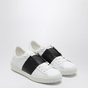 Baskets Open Valentino blanches/noires