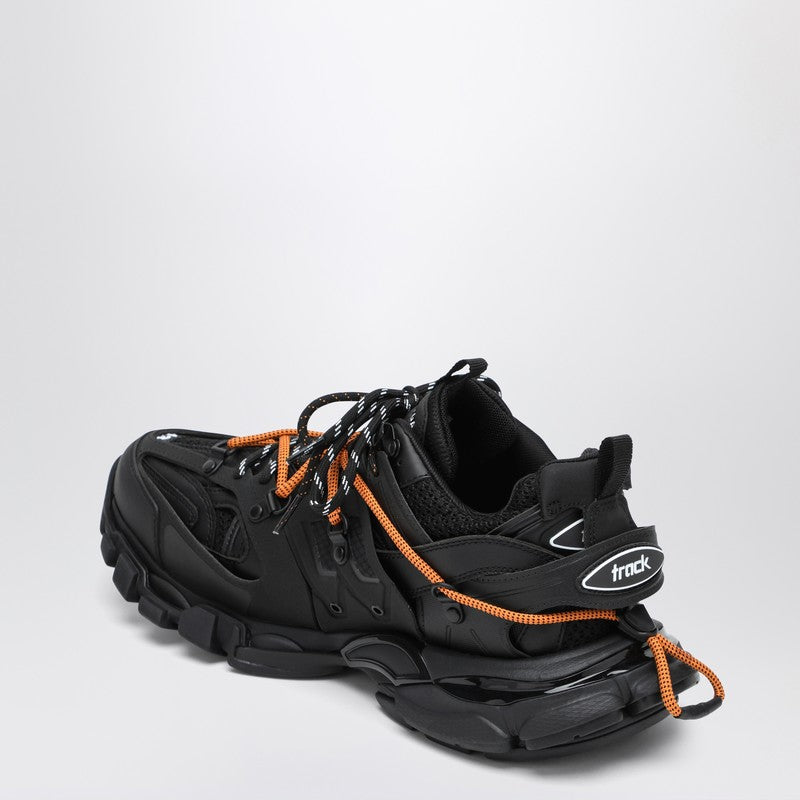 Lacets de baskets Balenciaga Track Trail noirs/oranges