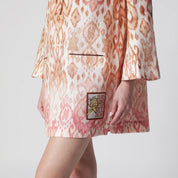 ZIMMERMANN Pink Aster tunic mini dress