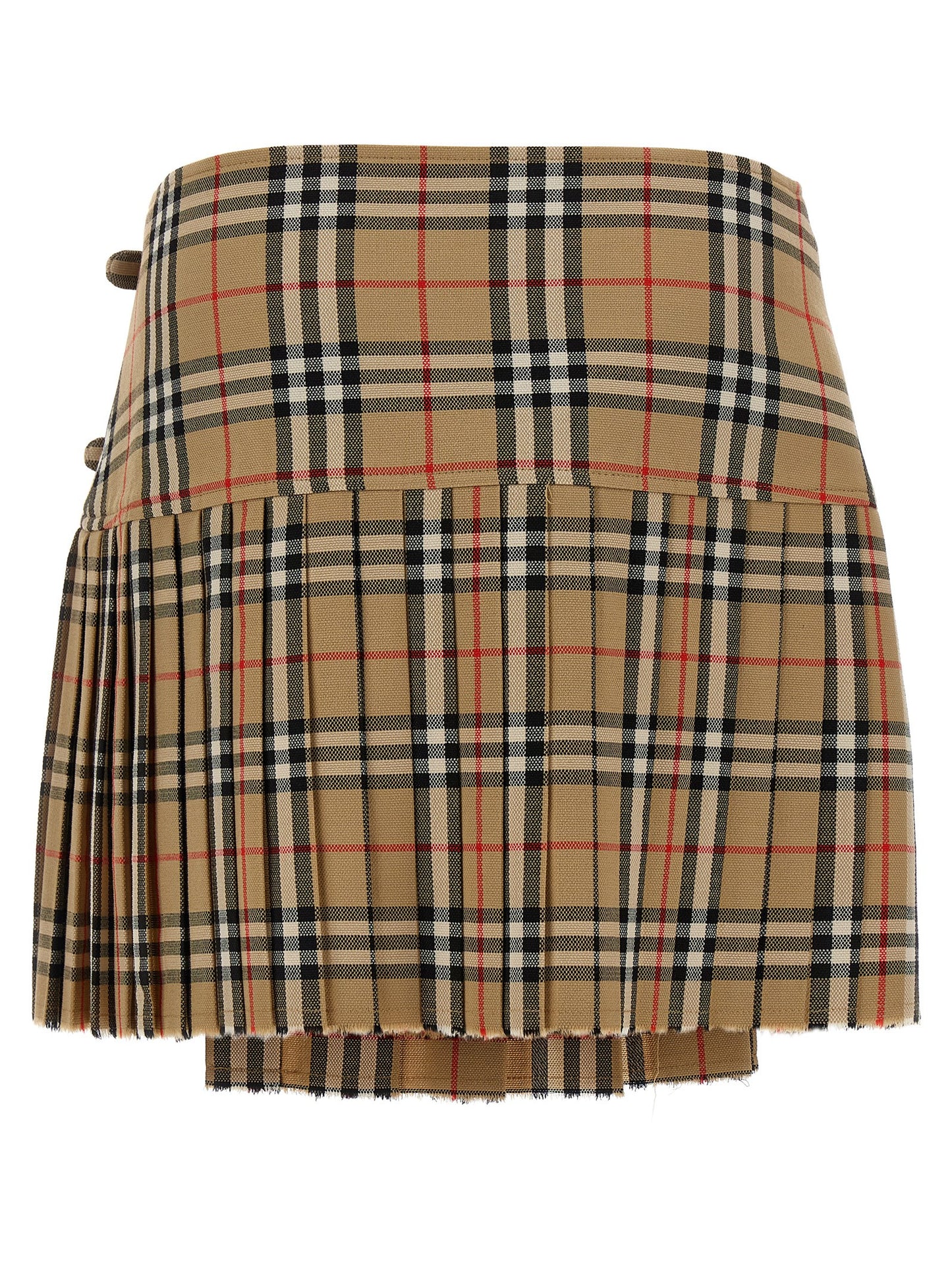 Burberry Kilt Skirt — Wool Pleated Mini, From £450